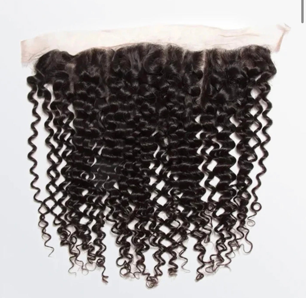 ✨ 13x4 Free Parted Frontal – Water Wave