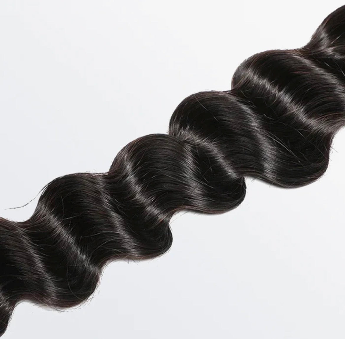 👑 Loose Deep Brazilian 100% Virgin Hair Bundles (14”–26”)