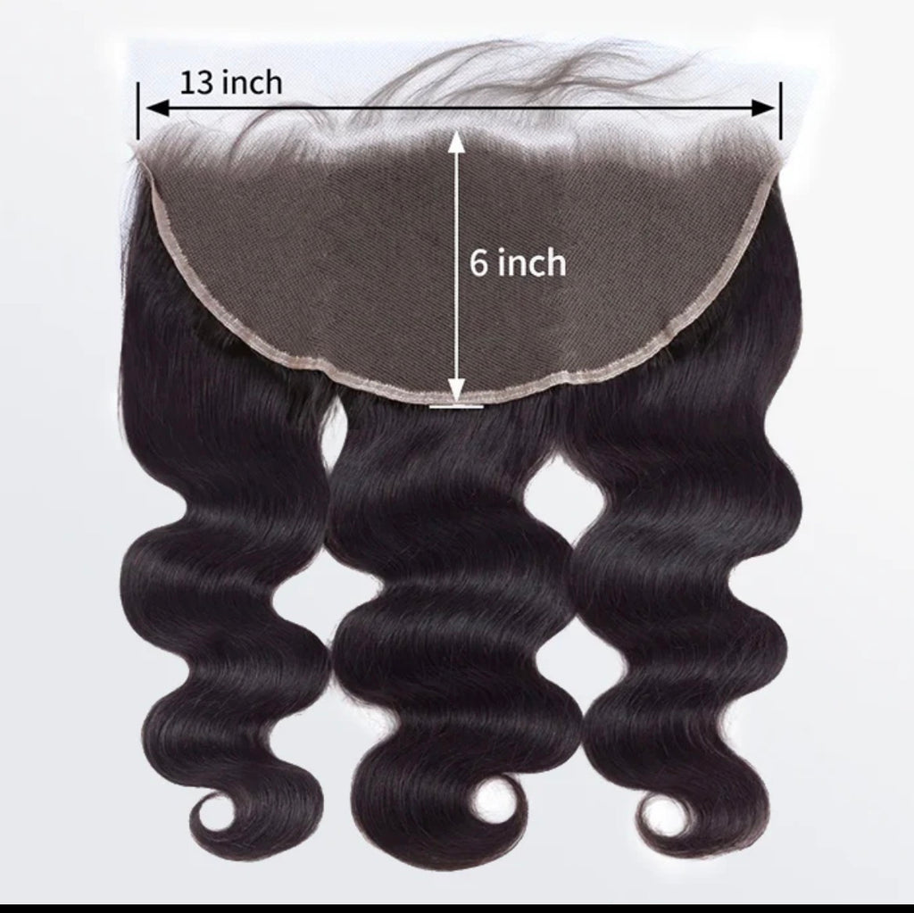 ✨ 13x6 HD Free Parted Frontal – Body Wave