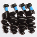 (👑 Loose wave  Brazilian 100% Virgin Hair Bundles (10”–36”)