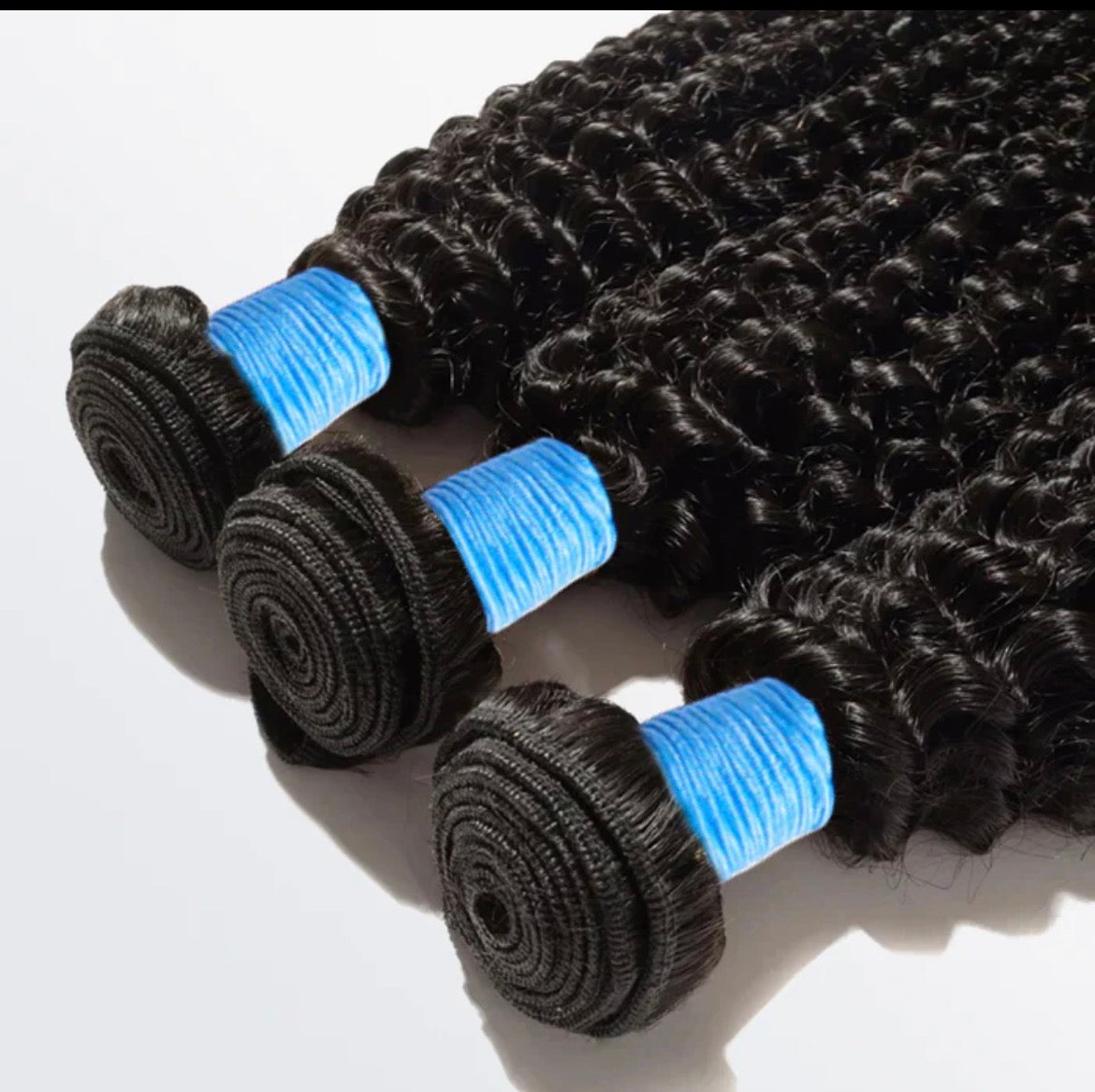 👑 Kinky Curly Brazilian 100% Virgin Hair Bundles (10”–30”)