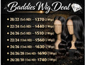 👑 Baddies HD Wig Deal
