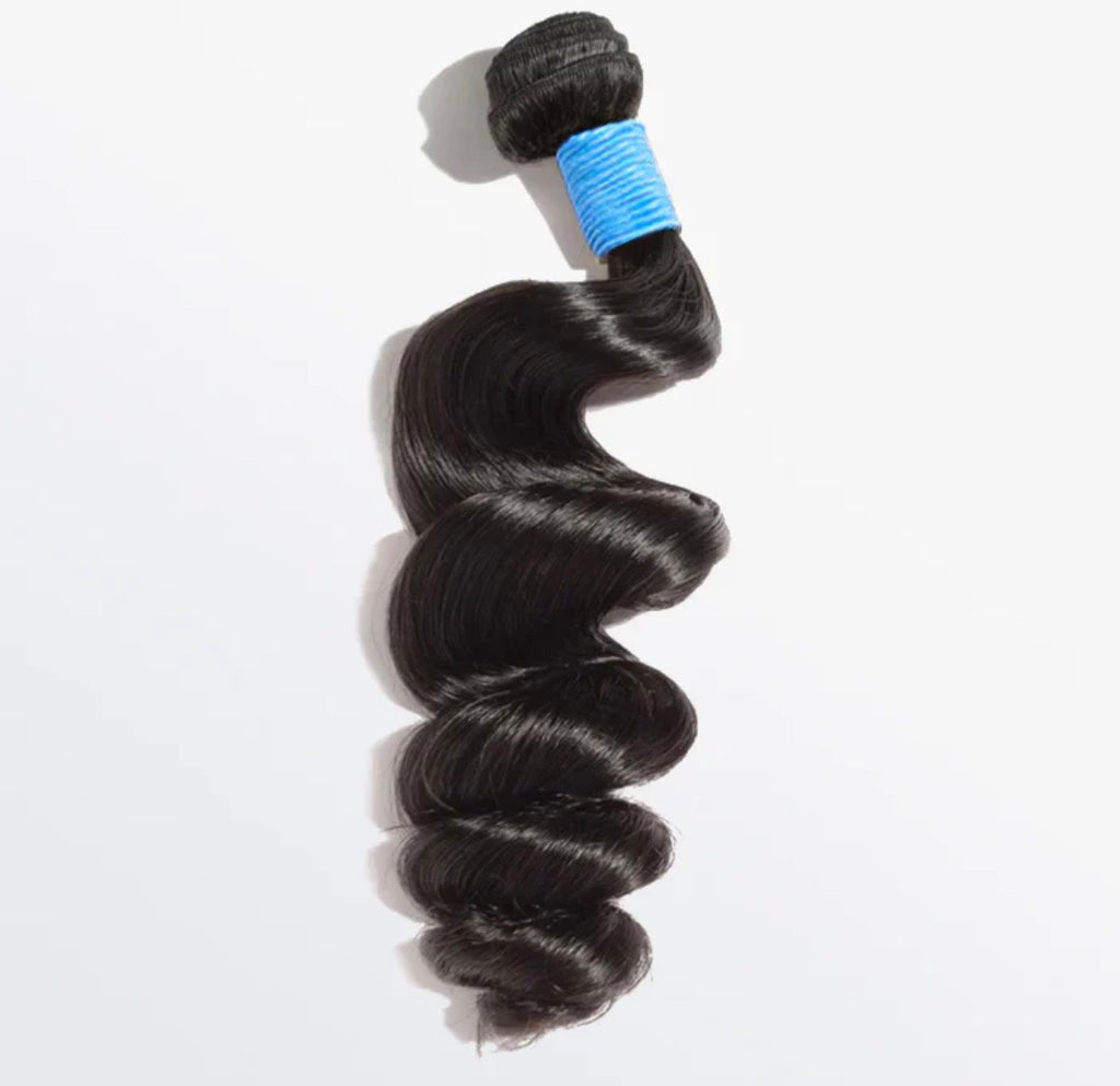 (👑 Loose wave  Brazilian 100% Virgin Hair Bundles (10”–36”)
