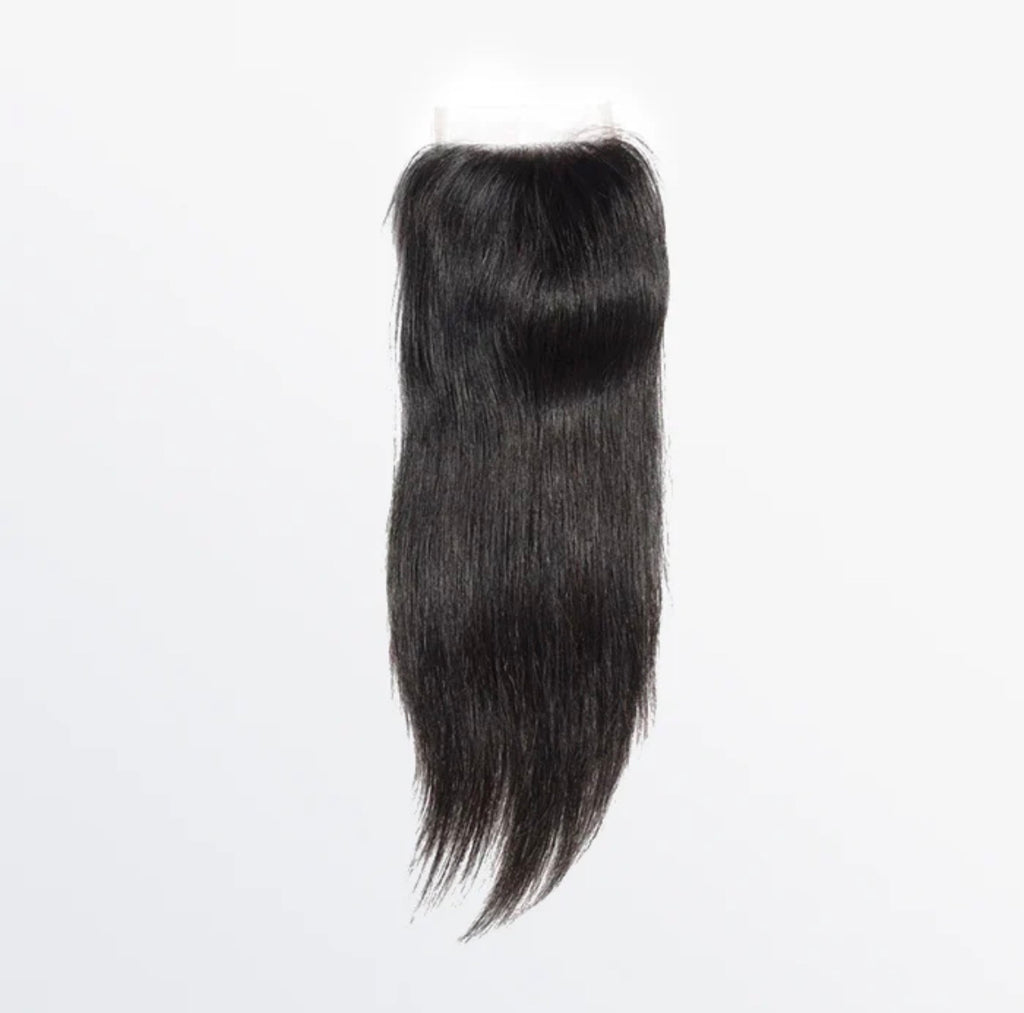 ✨ 4.5x4.5  Free Parted Lace Closure – Straight/ Body wave