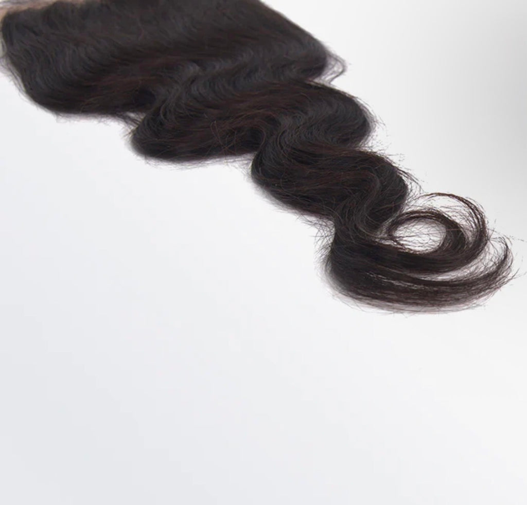 ✨ 5x5 Free Parted Lace Closure – Body Wave