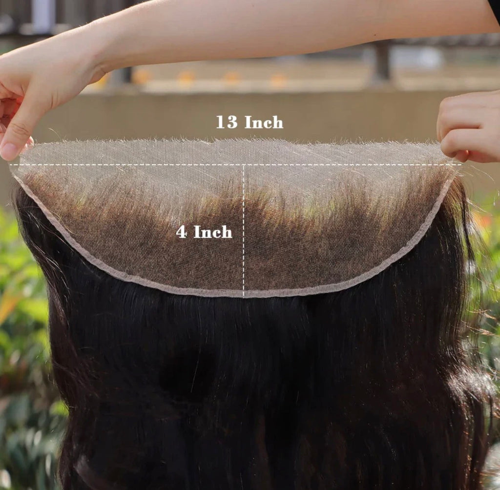✨ 13x4 HD Free Parted Frontal – Straight