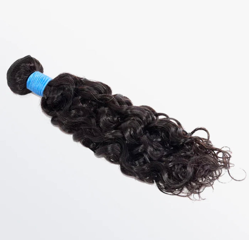👑 Water Wave Brazilian 100% Virgin Hair Bundles (14”–30”)