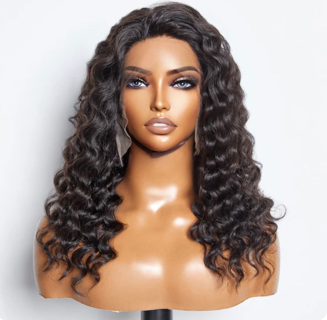 💎 180% Density 13x4 transparent Lace Wig | Blessed Hands Hair Co. (