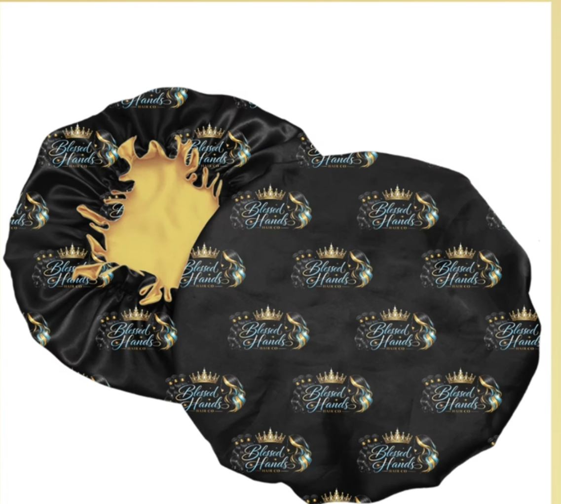 🖤 Blessed Hands Signature Silk Bonnet