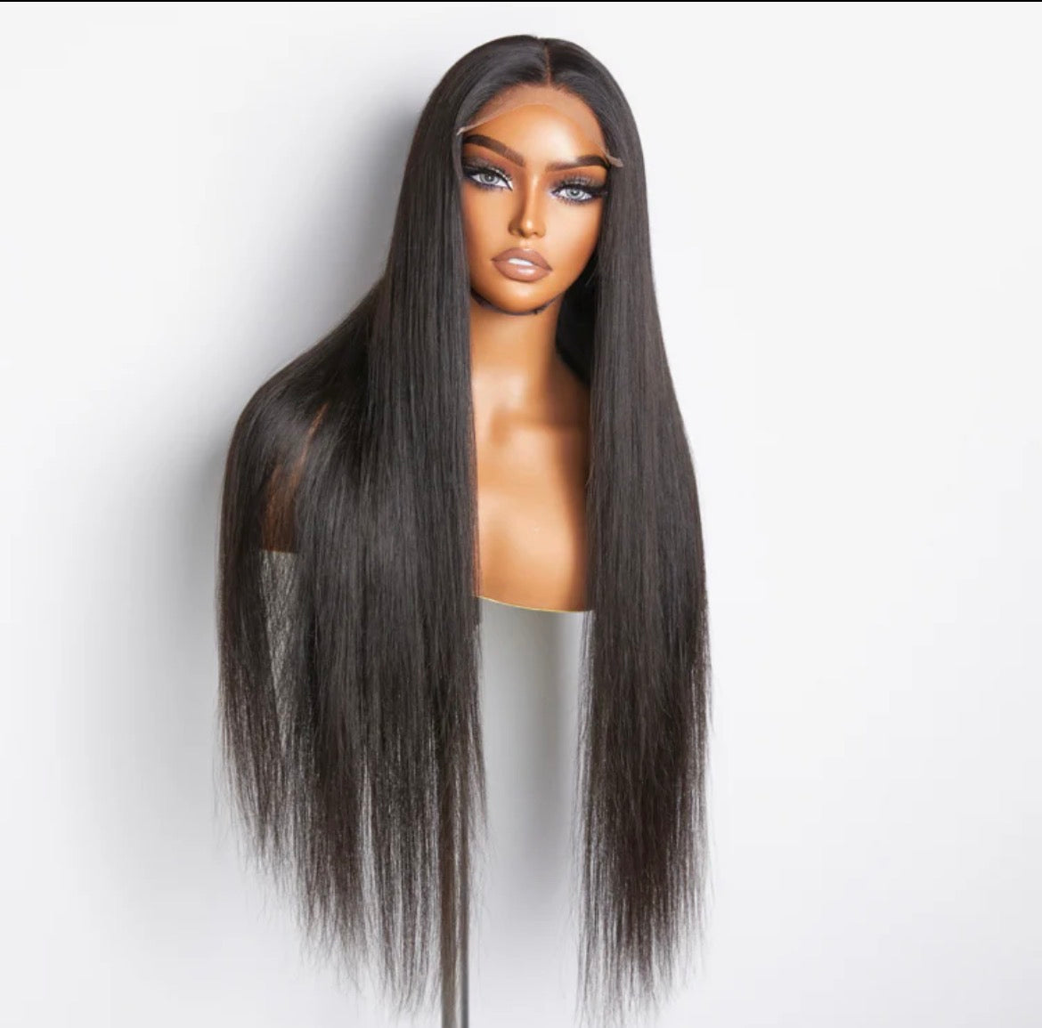 💎 180% Density 5x5 transparent Lace Glueless Closure Wig | Blessed Hands Hair Co.